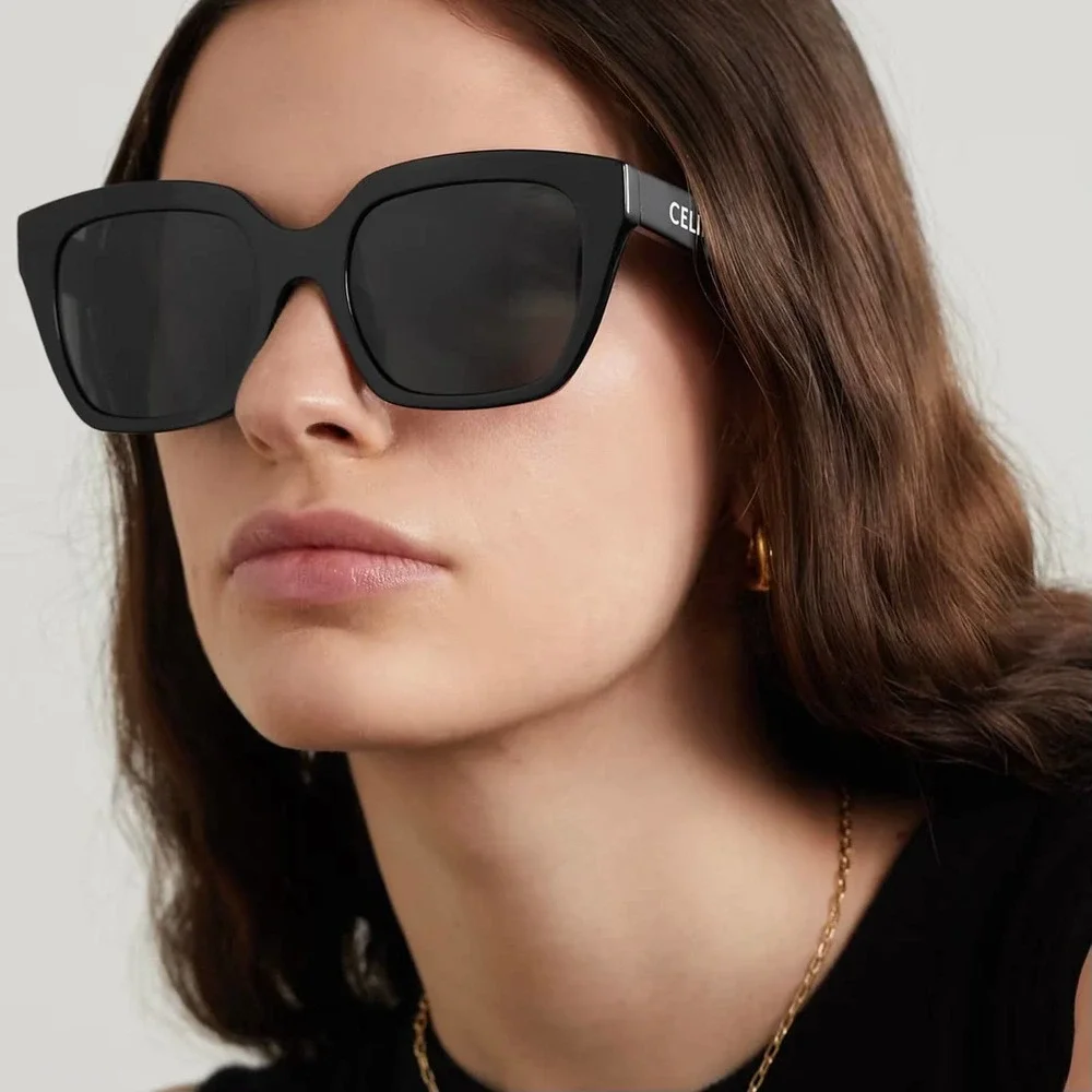 NEW!!! CELINE Sunglasses CL40198F 01A Authentic - Picture 1 of 12